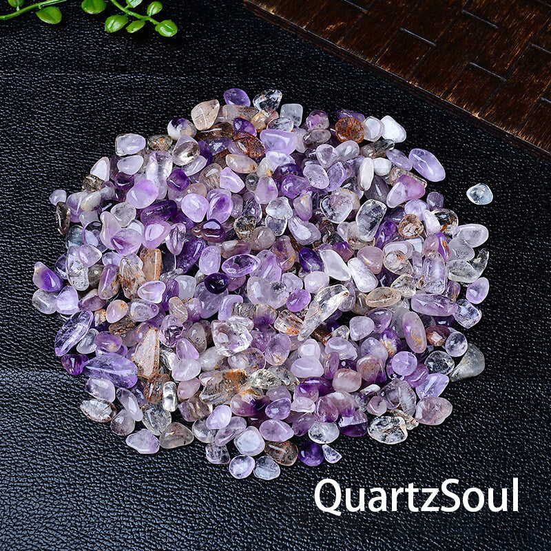 Bulk Natural Crystal Chips – Tumbled Gemstone Fragments Wholesale