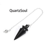 Obsidian Crystal Pendulum for Grounding and Negative Energy Protection
