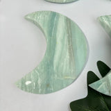 Close-up Texture of Natural Amazonite Moon Crystal