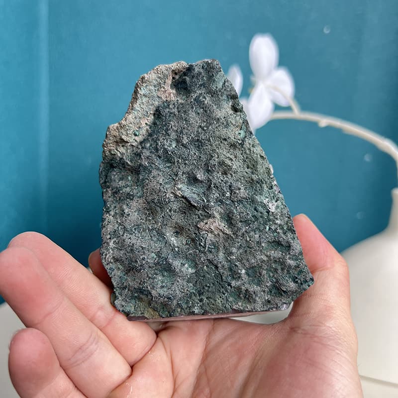 Premium grade amethyst specimen with clear crystal formations