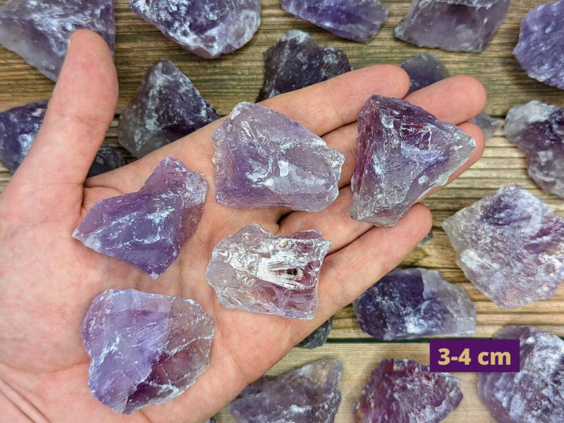 Natural amethyst healing stones for wholesale crystal suppliers