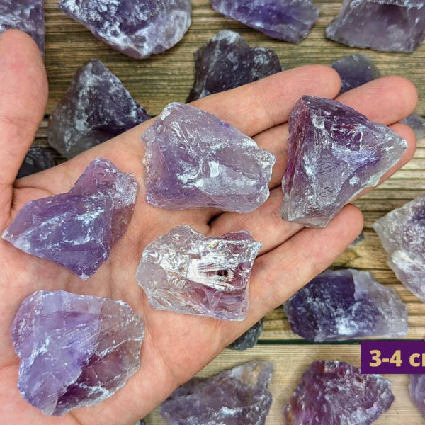 Natural amethyst healing stones for wholesale crystal suppliers