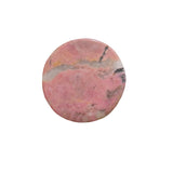 Bear shaped crystal rhodonite carving detailed markings and patterns