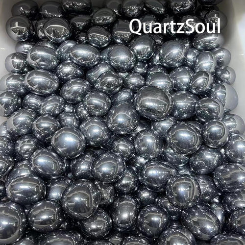 Premium Hematite tumbled stones wholesale crystal supply