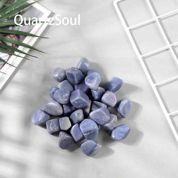 Blue Aventurine Tumbled Stones Healing Crystal Gemstones