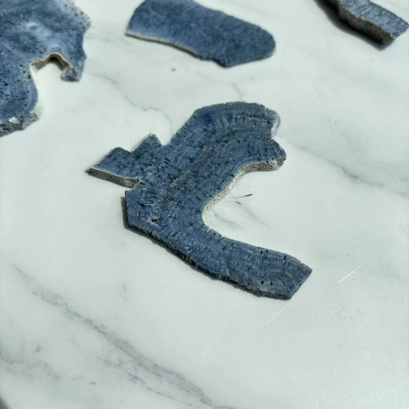 Premium Blue Coral Jade Freeform From Professional Crystal Suppliers