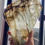 Color variations in natural blue onyx wholesale slabs