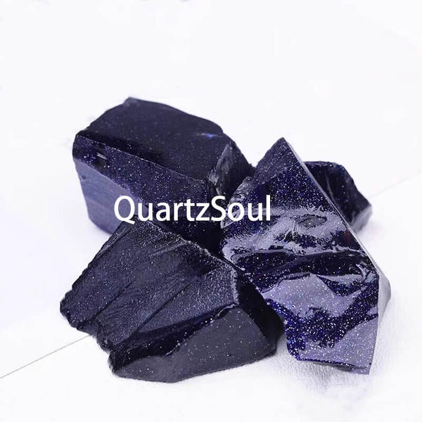 Blue Sandstone Raw Crystal Healing Stones Collection