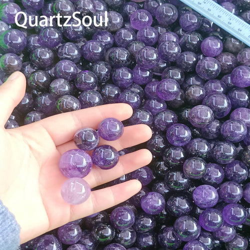 Premium Brazilian Amethyst Spheres Wholesale Crystal Supply