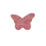 Spiritual healing rhodonite butterfly carving for meditation practices