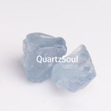 Raw Celestine Crystal Cluster for Spiritual Office Decor