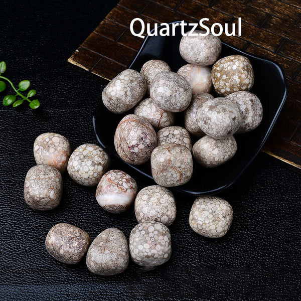 Chrysoprase Healing Tumbled Stones In Decorative Bowl For Energy Work