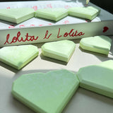 Polished Chrysoprase Heart Gemstone Wholesale Supply