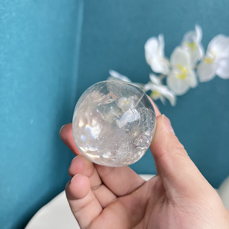 Clear Quartz Free Form Crystal for Chakra Healing and Balancing