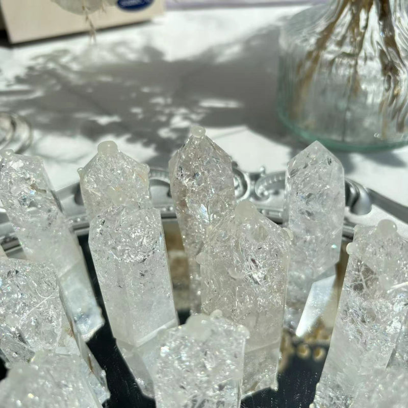 Assorted Wholesale Clear Quartz Crystal Towers Collection