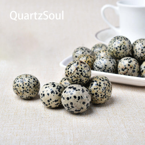 Dalmatian Jasper Tumbled Stones - Healing Crystal Gemstones