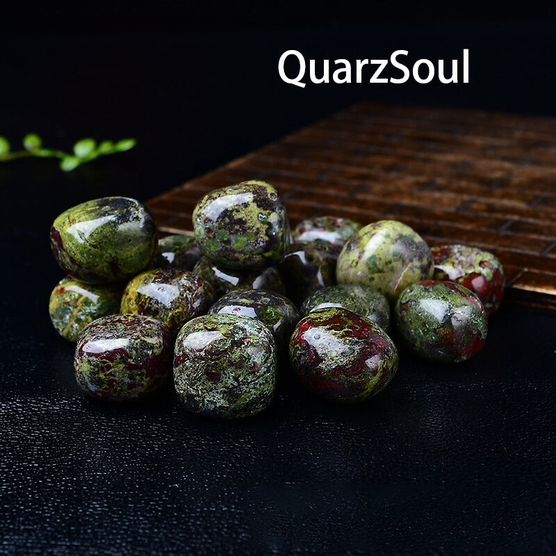 Dragon Blood Jasper Tumbled Stone for Healing and Collection