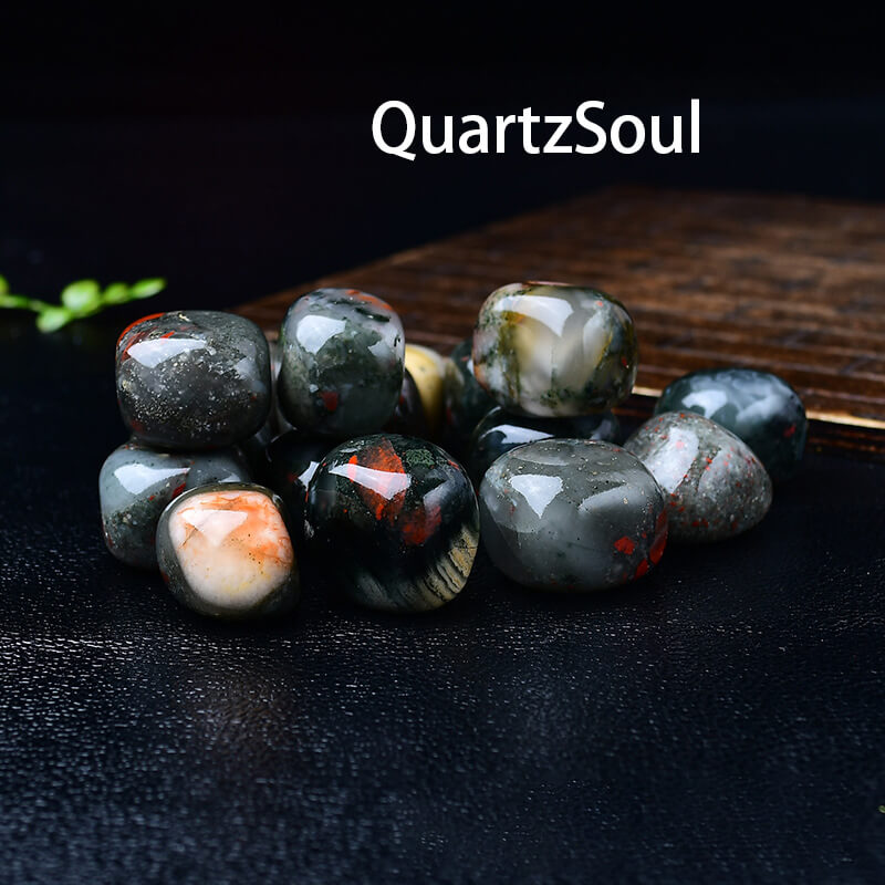 Dragon Bloodstone Tumbled stones for Natural Crystal Healing