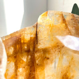 Unique Texture and Pattern Details of Golden Healer Crystal Slab