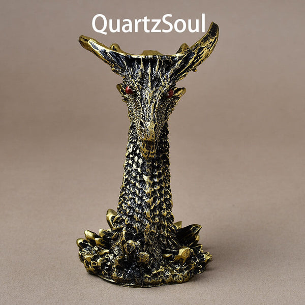 Hand-Shaped Crystal Display Stand - Gold and Silver Option