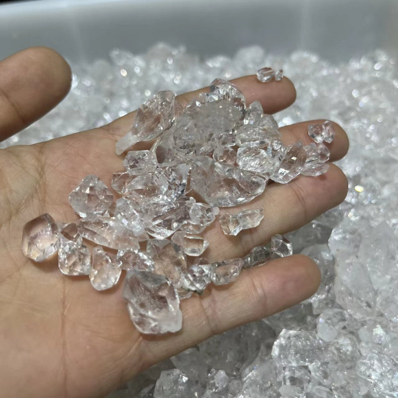 High clarity Herkimer Diamond quartz crystal for healing practitioners