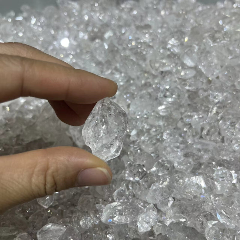 Premium Herkimer Diamond crystal cluster for crystal healing wholesale
