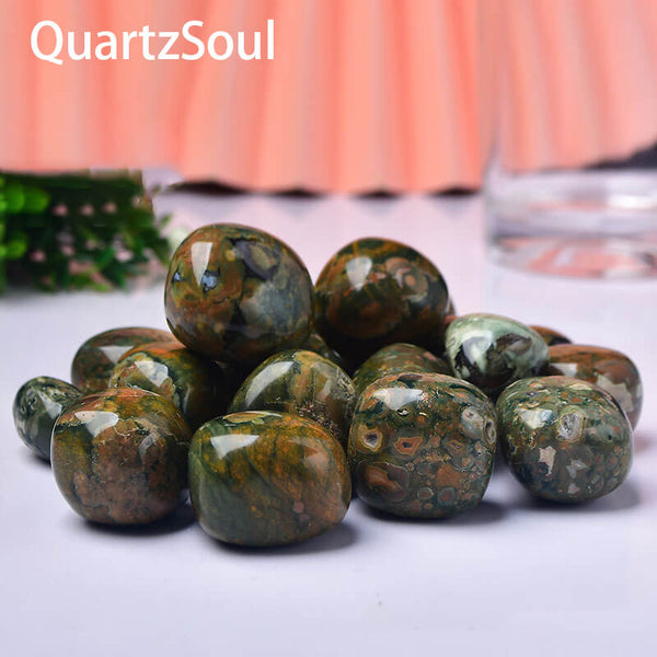 Natural Kambaba Jasper Tumbled Stones for Crystal Healing