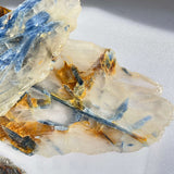Natural Kyanite Healing Stone Properties Display