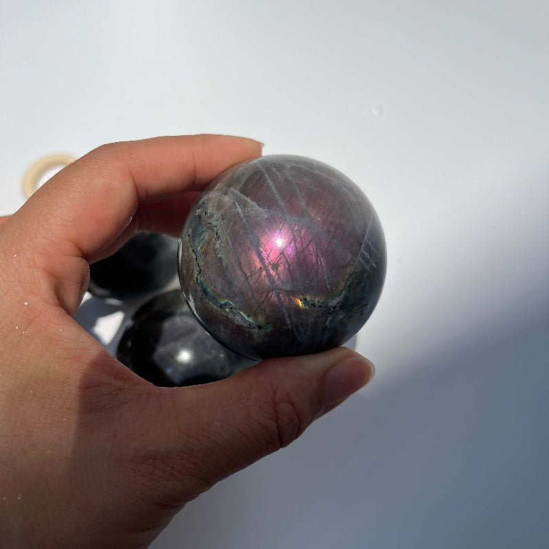 Labradorite Healing Crystal Sphere for Energy Work