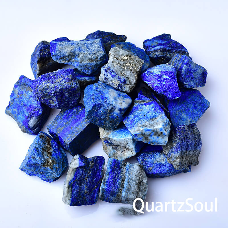 Raw Lapis Lazuli Crystal with Vibrant Blue Color for Spiritual Practice