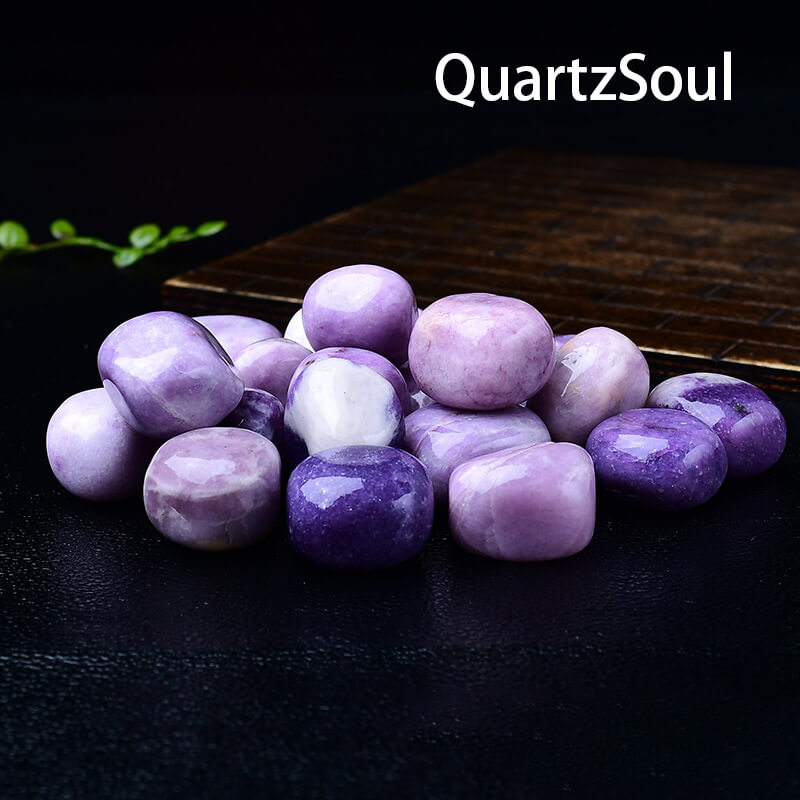 Lepidolite Tumbled Stone Crystal Healing Gemstone Collection