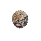 Premium Pink Rhodonite Crystal with Black Manganese Patterns for Emotional Healing