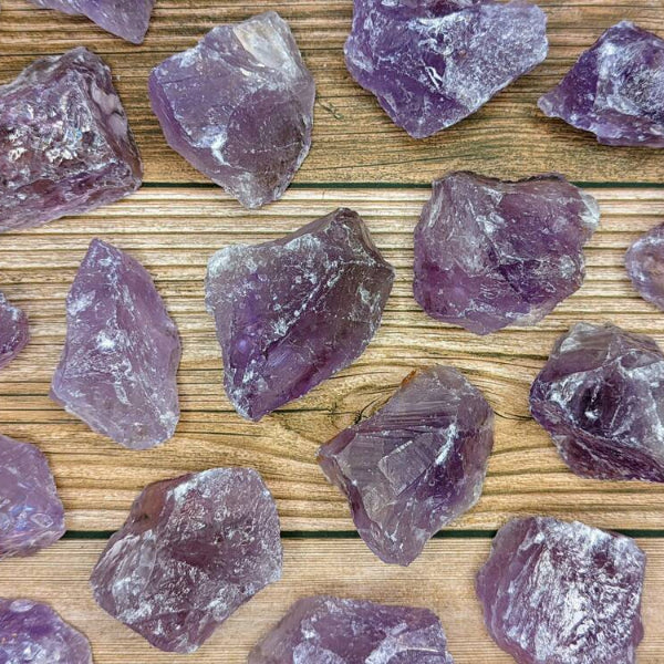 Premium quality purple amethyst crystals