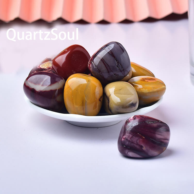 Mookaite Jasper Tumbled Stones - Polished Healing Crystals