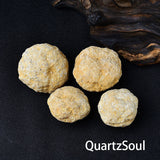 Collection of Natural Raw White Quartz Crystal Specimens