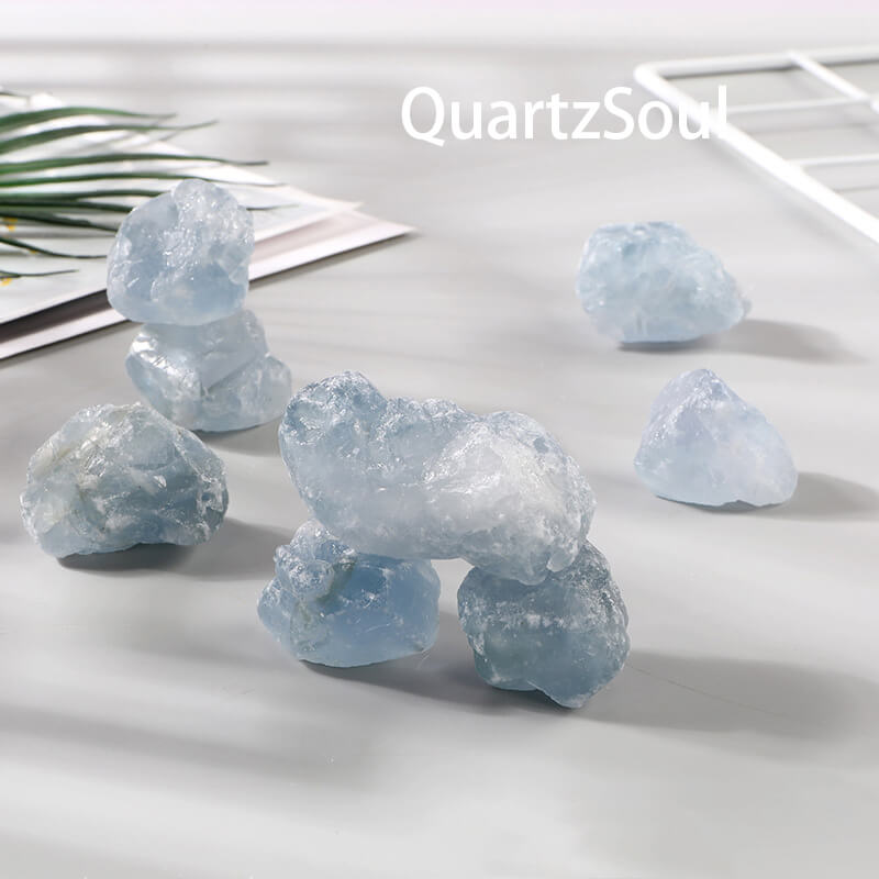 Natural Kyanite Tumbled Stones Crystal Healing Gemstone Blue