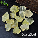Natural Raw Citrine Crystal Chunks for Abundance and Prosperity