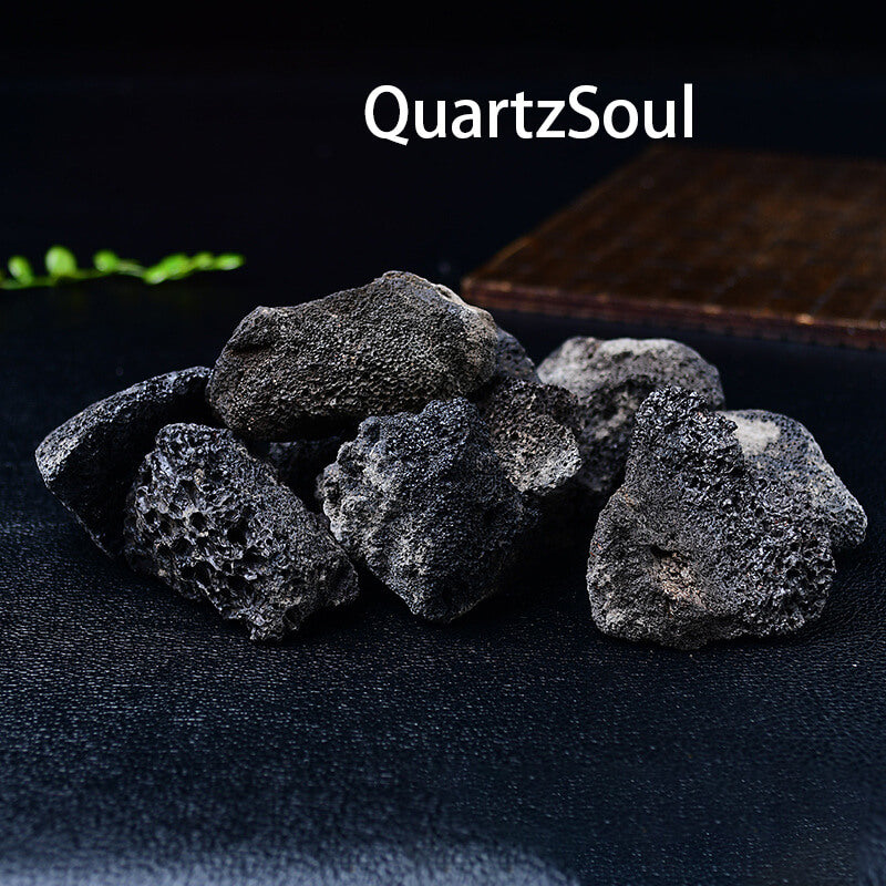 Lava Stone Raw Crystal for Healing Decoration
