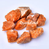 Natural Raw Sunstone Crystal Rough Gemstone for Healing Energy