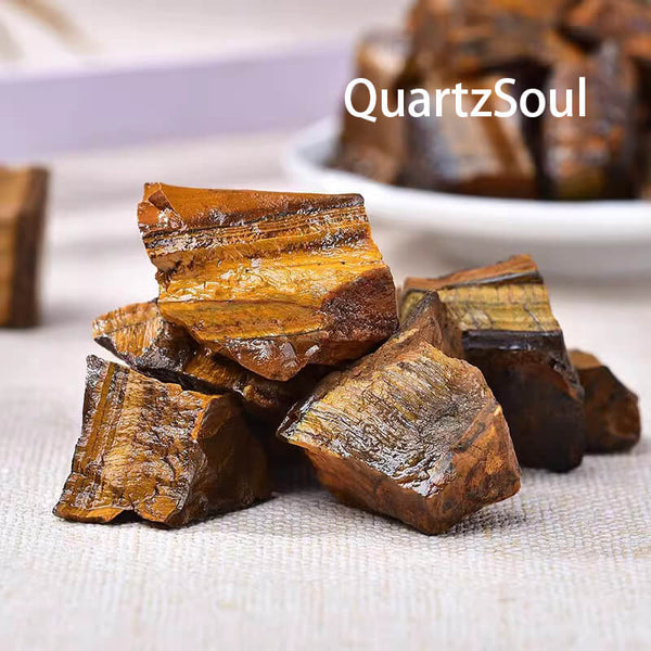 Raw Tiger's Eye Crystal Protective Gemstone