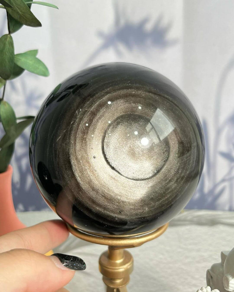 Wholesale Bulk Packaging for Obsidian Crystal Spheres