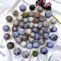 Premium Wholesale Ocean Jasper Sphere with Vibrant Orbital Patterns