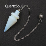 Opal Crystal Pendulum for Intuition and Psychic Development
