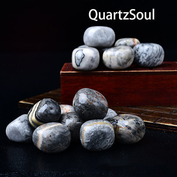 Picasso Jasper Tumbled Stones for Healing and Meditation