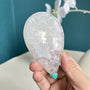 Premium Pink Amethyst and Flower Agate Crystal Healing Stone for Spiritual Growth