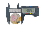 Pink Rhodonite Bear Figure Healing Crystal Stone