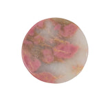 Pink rhodonite bear figurine wholesale crystal healing stone