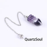 Amethyst Pointed Pendulum for Spiritual Protection