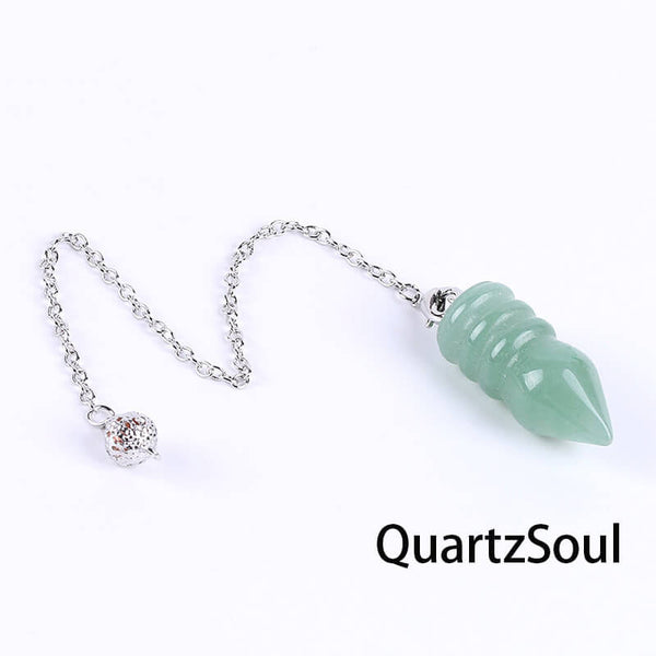 Green Aventurine Pendulum for Prosperity and Healing