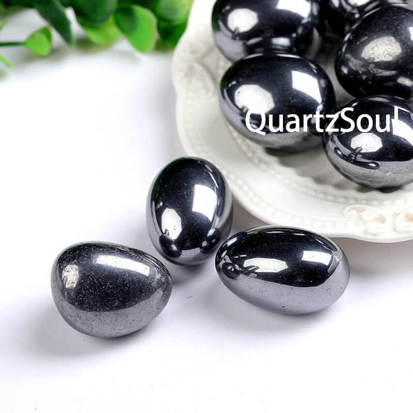Polished Hematite Tumbled Stones - Crystal Healing Gemstones